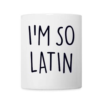 AT SO LATIN - Mug - white - Front