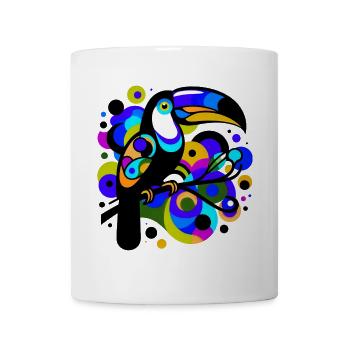 Tukan - Tasse - Weiß - Vorne