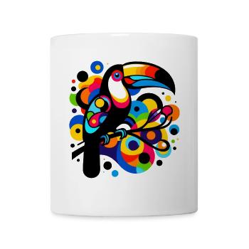 Tukan - Tasse - Weiß - Vorne