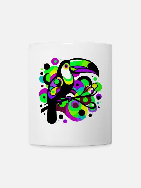 Tukan - Tasse - Weiß