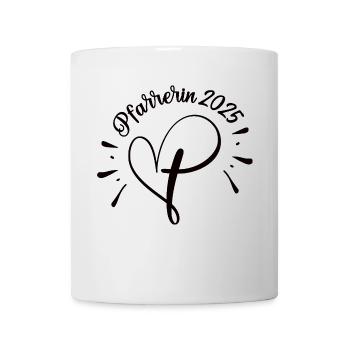 Pfarrerin Pfarrersfrau 2025 Pfarrerinnen Kirche - Tasse - Weiß - Vorne
