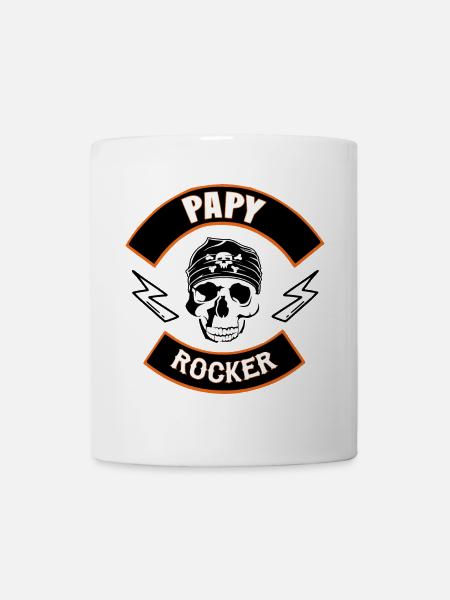 Opa Rocker - Tasse - Weiß