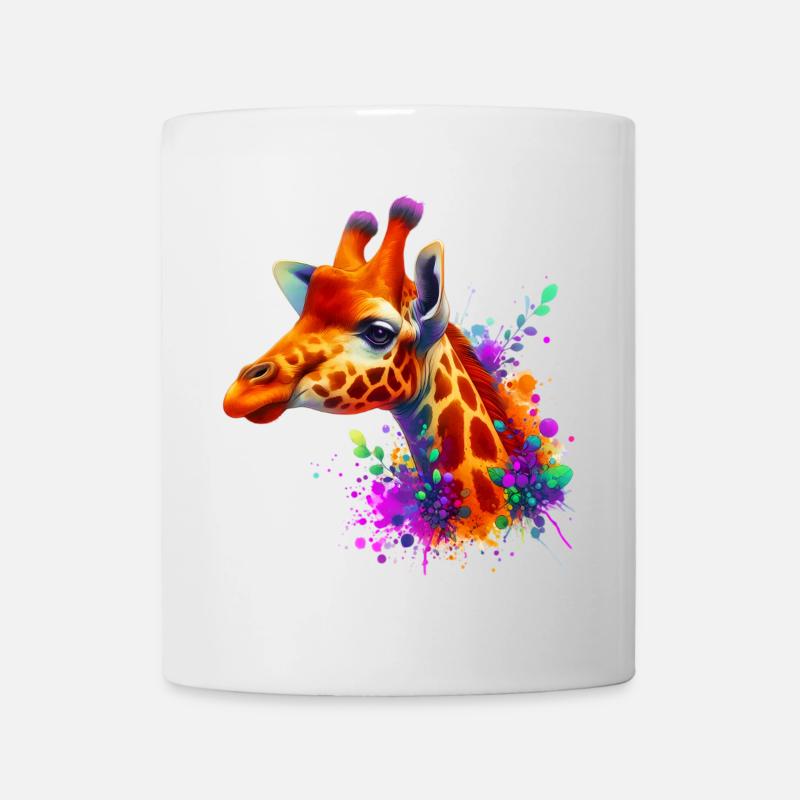 Giraffe - Tasse - Weiß
