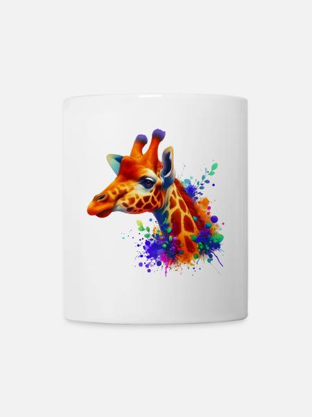 Giraffe - Tasse - Weiß