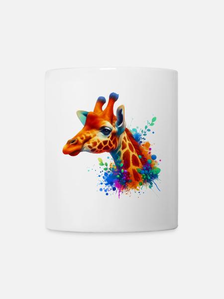 Giraffe - Tasse - Weiß