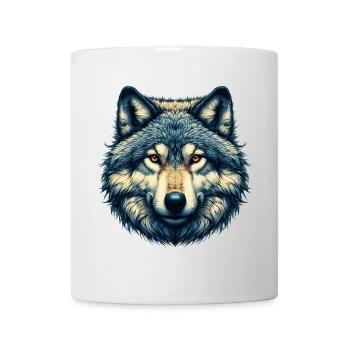Wolf - Mug - white - Front
