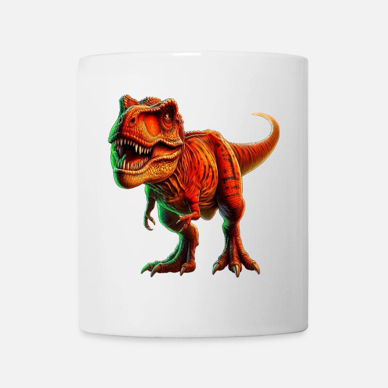 Dinosaurier - Tasse - Weiß