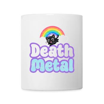 Death metal - Mug blanc - blanc - Devant