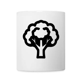 Brokkoli - Tasse - Weiß - Vorne