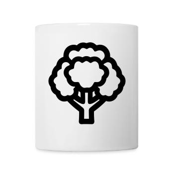 Brokkoli - Tasse - Weiß - Vorne