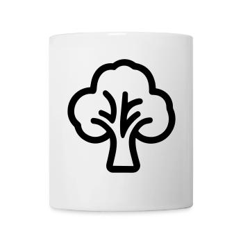 Brokkoli - Tasse - Weiß - Vorne