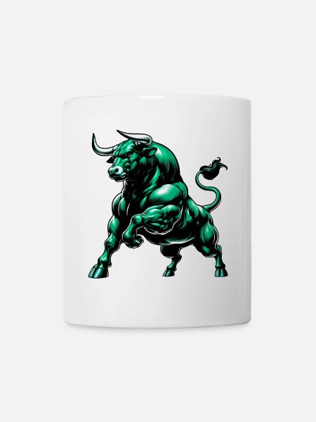 Taureau - Mug blanc - blanc