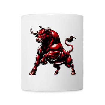 Bull - Mug - white - Front