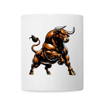 Bull - Mug - white - Front
