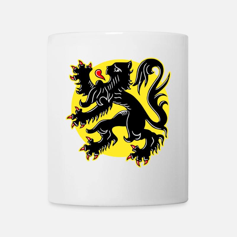 Flandre - Mug blanc - blanc
