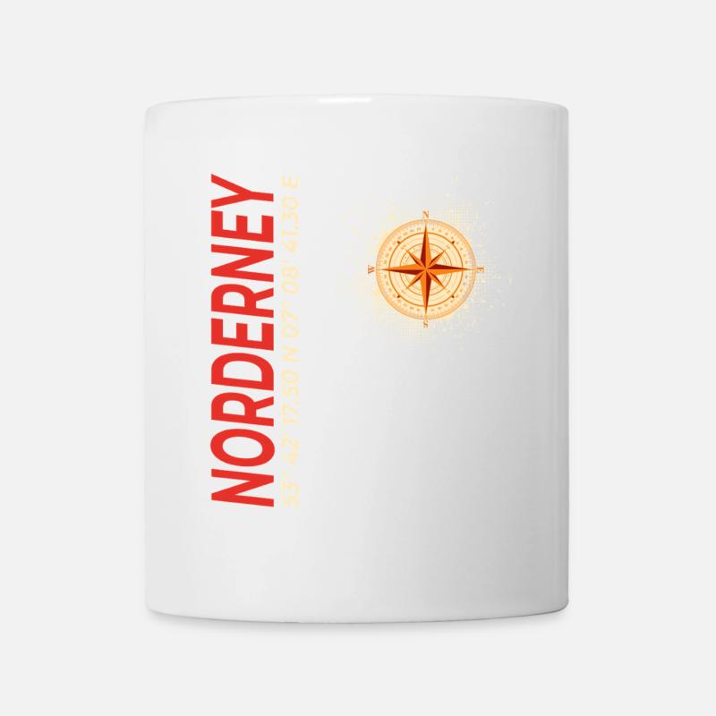 Norderney - Tasse - Weiß