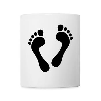 Barefoot Heart - barefoot heart - Mug - white - Front