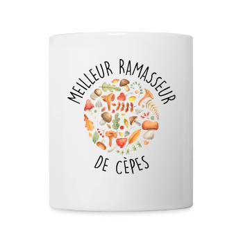 Porcini Mushrooms Mushroom Picker - Mug - white - Front