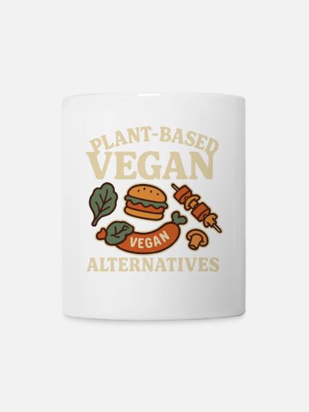 Be Veggie - Tasse - Weiß