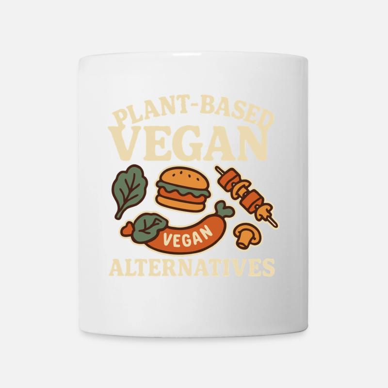 Be Veggie - Tasse - Weiß
