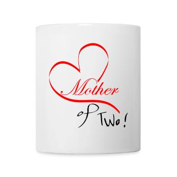 Mother of Two - Mug - white - Front