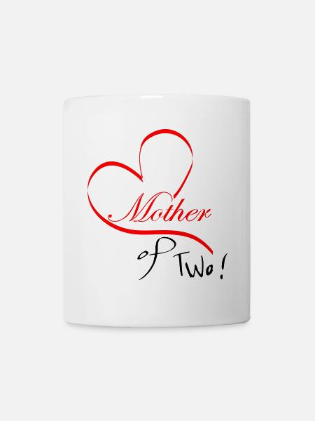 Mother of Two - Tasse - Weiß