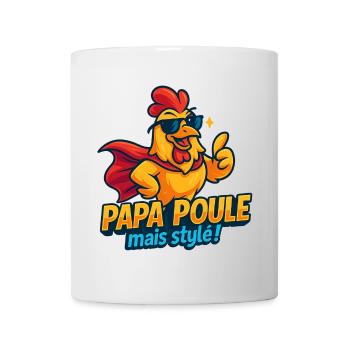 Poulet Style Mode Chic - Mug blanc - blanc - Devant