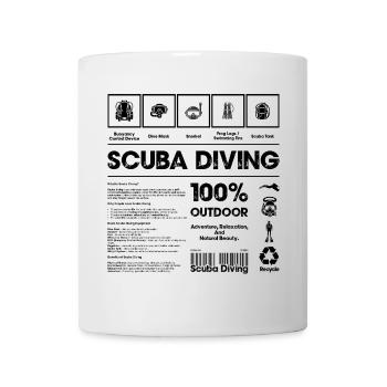 Scuba Diving - Mug - white - Front