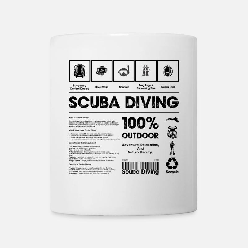 Scuba Diving - Mug - white