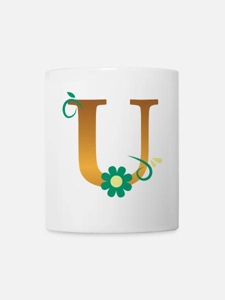 U - Mug blanc - blanc