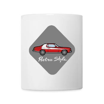 Retro style - Mug - white - Front