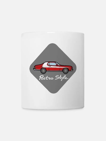 Retro style - Mug - white
