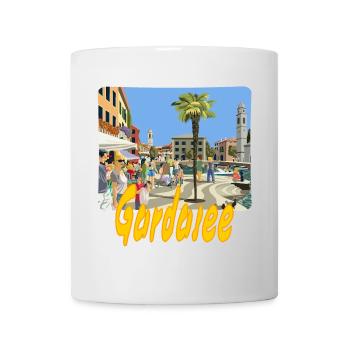 Gardasee - Tasse - Weiß - Vorne