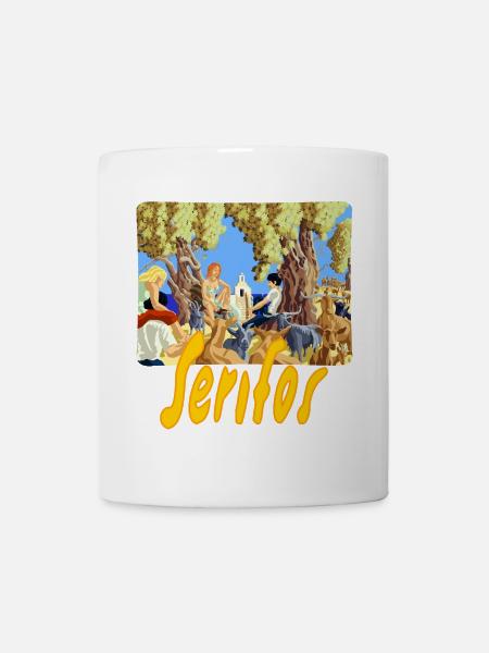 Serifos - Tasse - Weiß