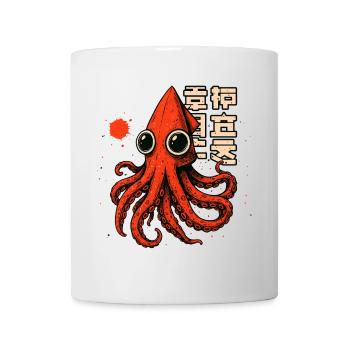 TINTENFISCH-TSHIRT - Tasse - Weiß - Vorne