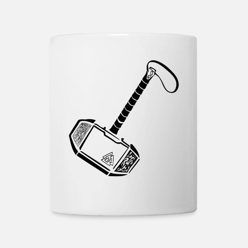 Mjölnir new look - Tasse - Weiß