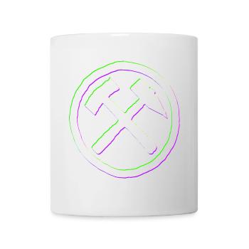 Ruhrpott Hammer Schlegel Glitch - Mug - white - Front