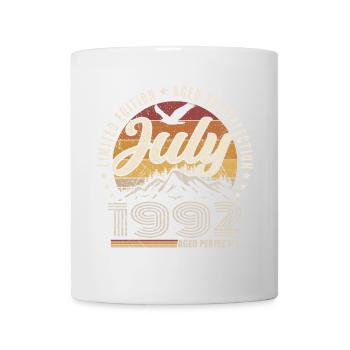 July 1992 33rd Anniversary Gift July 1992 - Mug - white - Front