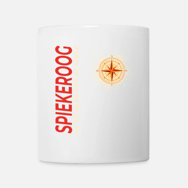 Spiekeroog - Tasse - Weiß