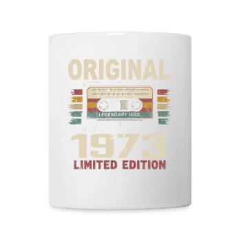 1973 Geburtstagsgeschenk 1973 Jahrgang 1973 Retro - Tasse - Weiß - Vorne