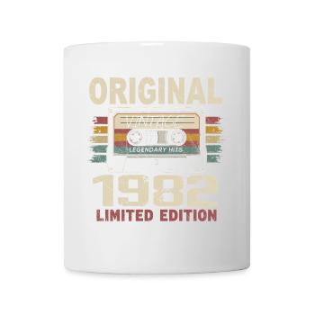 1982 Geburtstagsgeschenk 1982 Jahrgang 1982 Retro - Tasse - Weiß - Vorne