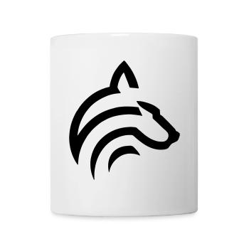 Wolf - Mug - white - Front