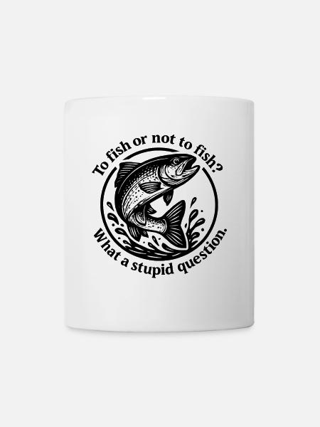 Fish Source Question Motive - Mug - white