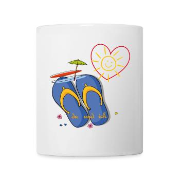 Holidays by the sea - Mug - white - Front