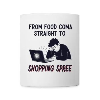 Black Friday Shopping Spree - Mug - white - Front