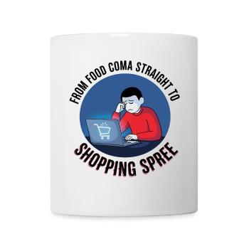 Black Friday Shopping Spree - Mug - white - Front