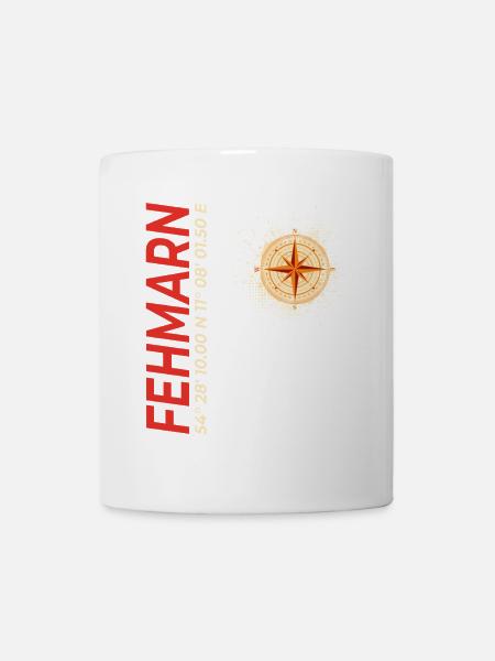 Fehmarn - Tasse - Weiß