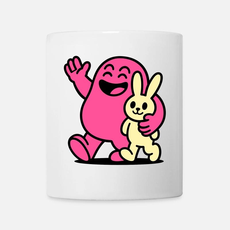 Happy Friends! - Mug - white