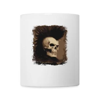 Horror Punk Zombie Mohawk - Mug - white - Front
