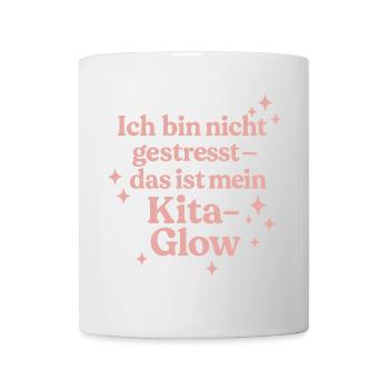 Ich bin nicht gestresst... (rosa) - Tasse - Weiß - Vorne